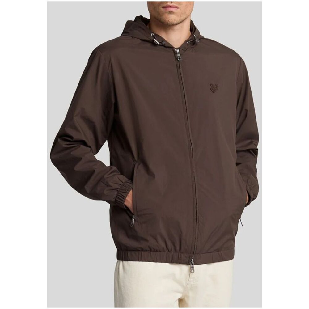 Lyle & Scott Hooded Track Top LM601 Men green Blazer